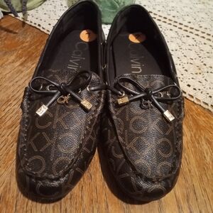 NWOT Calvin Klein Slip On Tassled Loafers